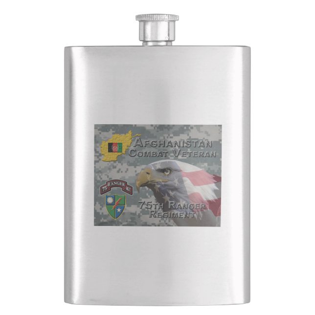 Afghanistankrigsveteran 75:e Rangerregementet Fickplunta (Framsidan)