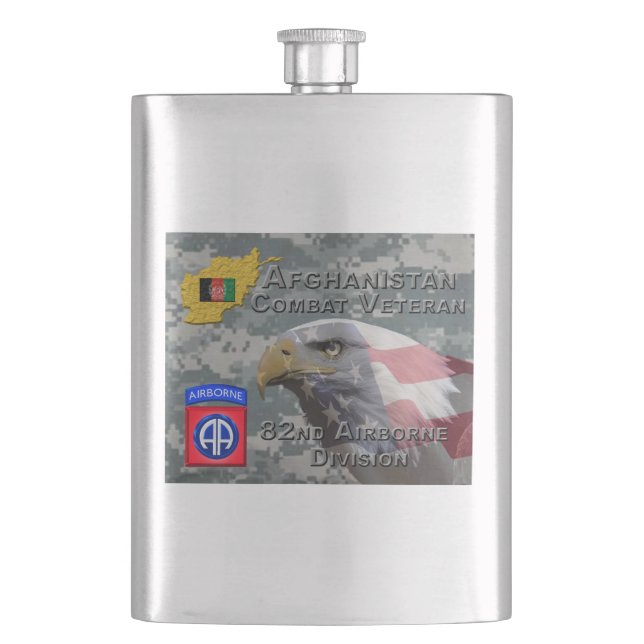 “Afghanistankrigsveteran” - 82:a luftburna divisio Fickplunta (Framsidan)