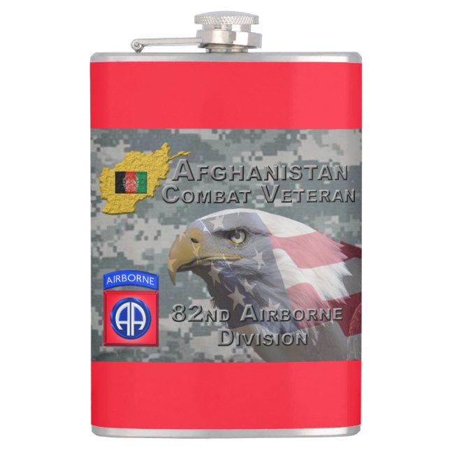 “Afghanistankrigsveteran” - 82:a luftburna divisio Fickplunta (Framsidan)