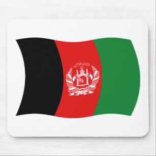 Afghanistans flag musmattor