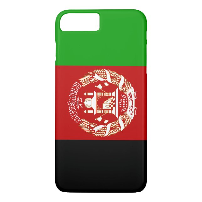 Afghanistans Flagga Case-Mate iPhone Skal (Baksida)