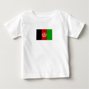 Afghanistans patriotiska flagga t shirt