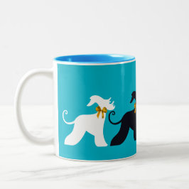 Afghans en fête ! Två-Tonad mugg