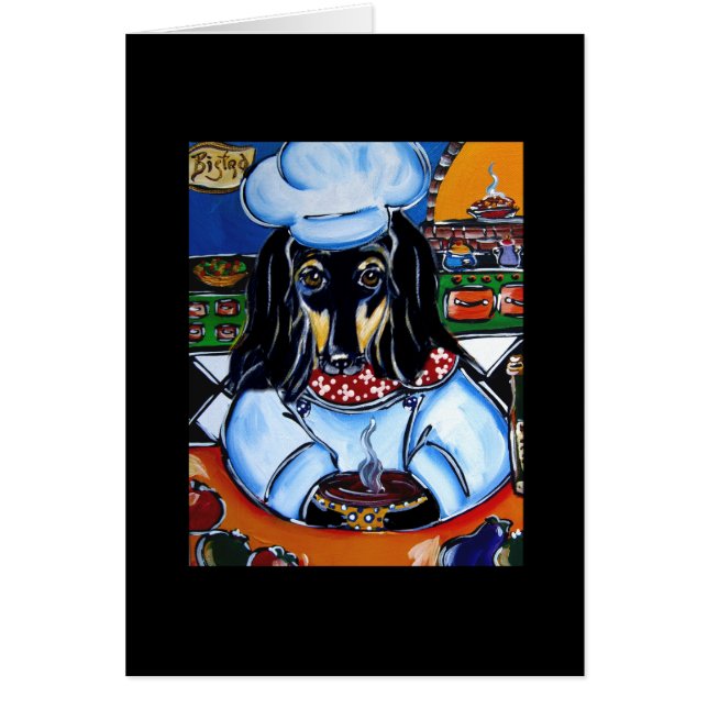 Afghansk Chef Hälsningskort (Framsidan)