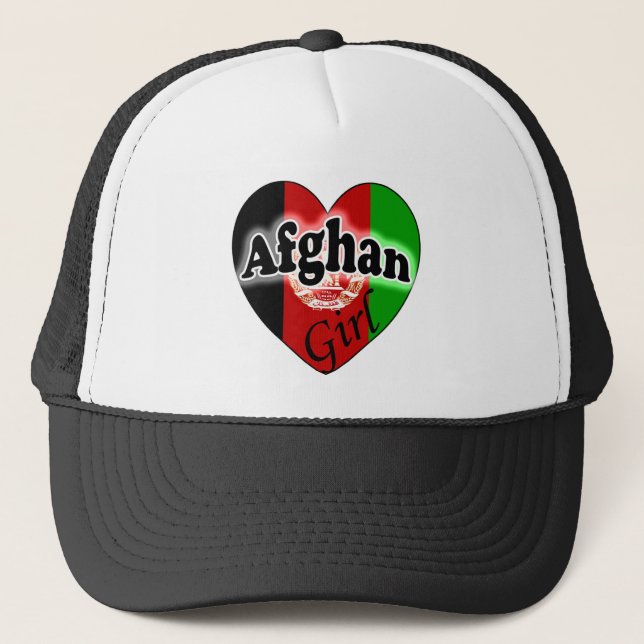 Afghansk flicka truckerkeps (Framsida)