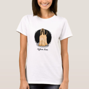 Afghansk hound Mamma afghansk Mamma (fawn) Cute Hu T Shirt