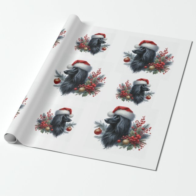 Afghansk hound Wrapping Papper Presentpapper (Utrullad)