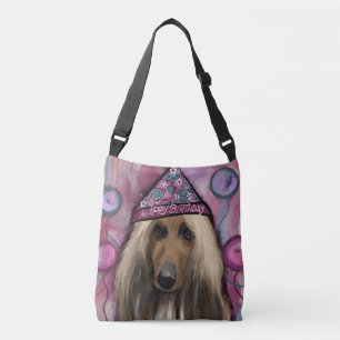Afghansk hund axelväska