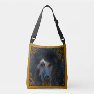 Afghansk hund axelväska