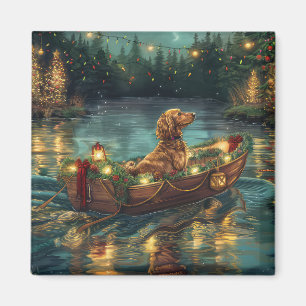 Afghansk hund jul firande resa magnet