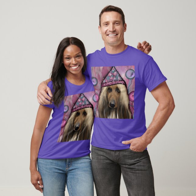 Afghansk hund           t shirt (Unisex)