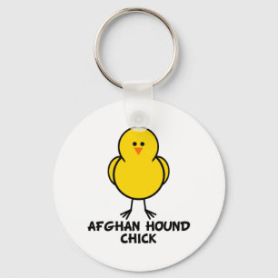 Afghansk hundchick nyckelring