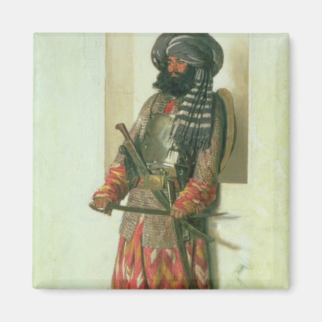 afghanska, 1870 magnet (Framsidan)