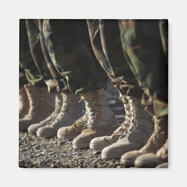 Afghanska arméns soldater i Luft Magnet (Framsidan)