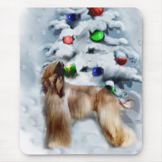 Afghanska julklappar musmatta (Framsidan)