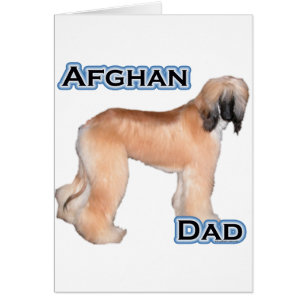 afghanska Pappa 4 Hälsningskort