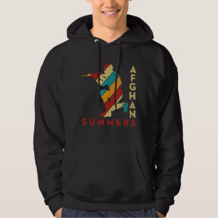 Afghanska Summers Veteran Soldier Afghanistan Hoodie