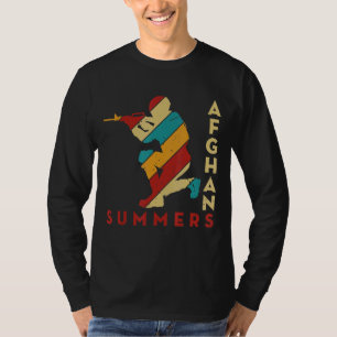 Afghanska Summers Veteran Soldier Afghanistan T Shirt