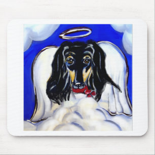 Afghant hund ängel musmatta