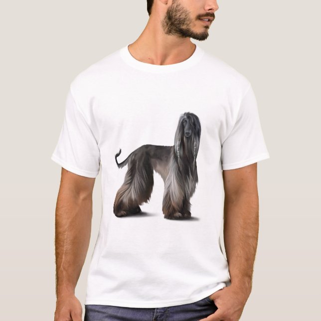 Afghontska hundar t shirt (Framsida)
