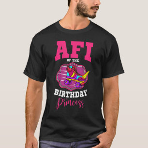 Afi of the Birthday Princess Roller Skates Skating T Shirt