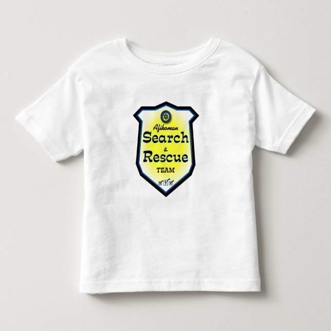 Afikoman sökande- & räddinglag tee (Framsida)