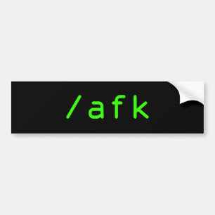 /afk bildekal