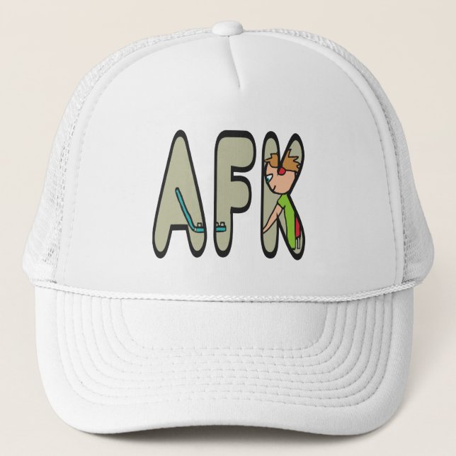 AFK bort från Tangentbord Keps (Framsida)