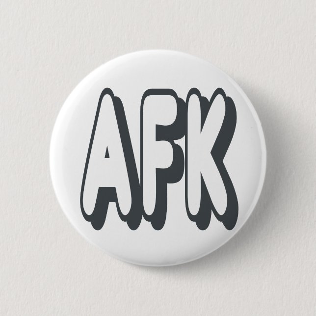 AFK - bort från Tangentbord Knapp (Framsida)
