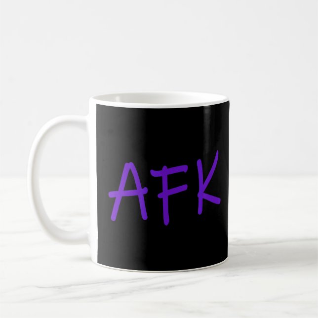 Afk borta från Tangentbord Gamer Memb 3 Kaffemugg (Vänster)