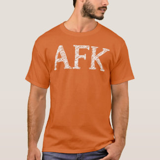 AFK Roligt Meme Manlig Vän Brothereen Spelare Orm T Shirt