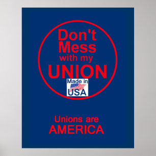 AFL UNION POSTER utskrift
