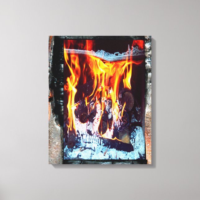 Aflame Canvastryck (Framsida)