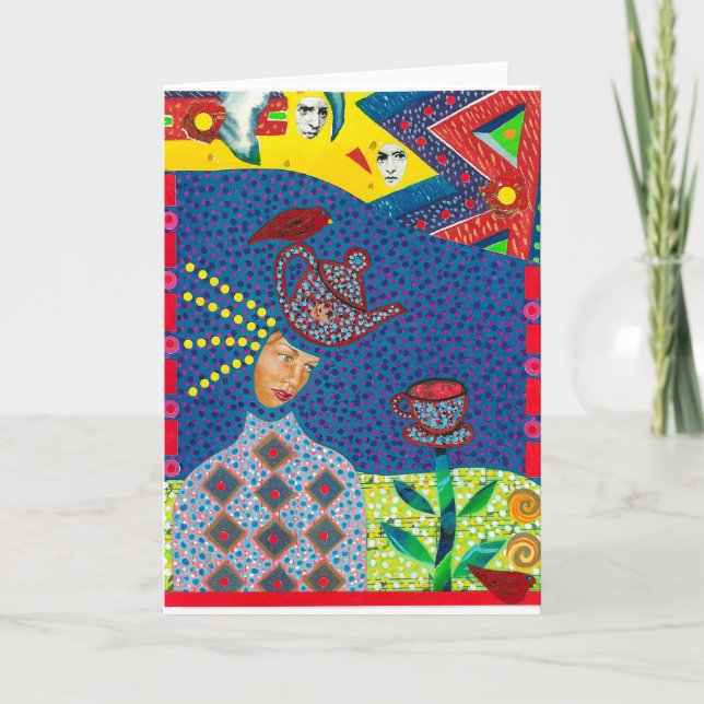 Afloat Greeting Card Kort (Framsida)