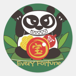 AFP Fortune God Runt Klistermärke