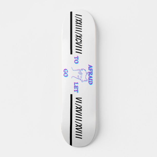 'Afraid Mini Skateboard Bräda 18,5 Cm (Framsida)