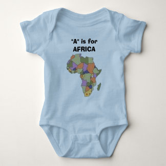 AFRICA2 "A" är för AFRIKA T-shirt