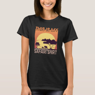 Africa Adventure This Is My Safari T Shirt
