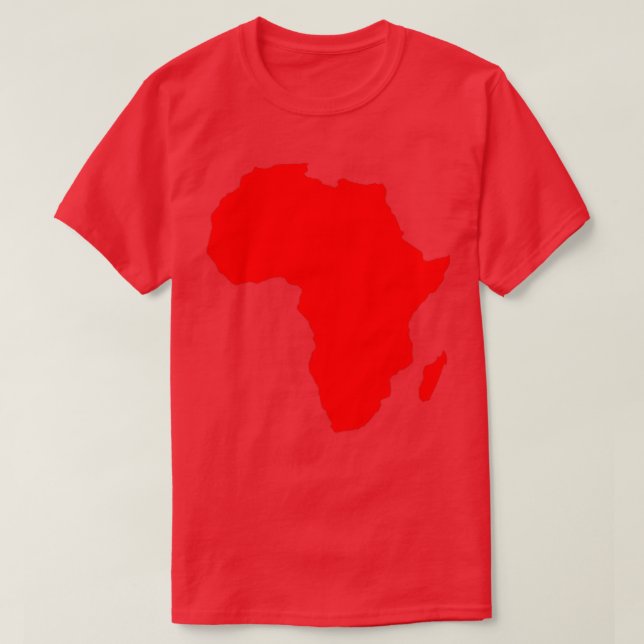 Africa illustration t shirt (Design framsida)