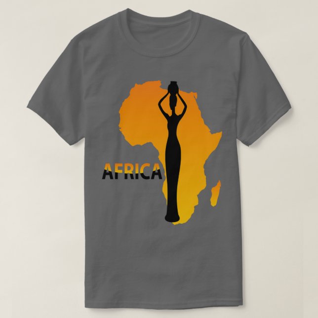 africa is my dna 16 t shirt (Design framsida)