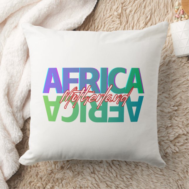 AFRICA: Motherland - Throw Pillow Kudde (Filt)