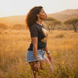 Africa No Apology. Cheetah | Africa Pride Wildlife T Shirt