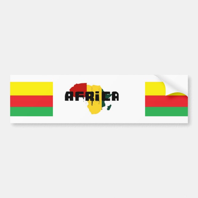 africa rasta bildekal (Framsidan)