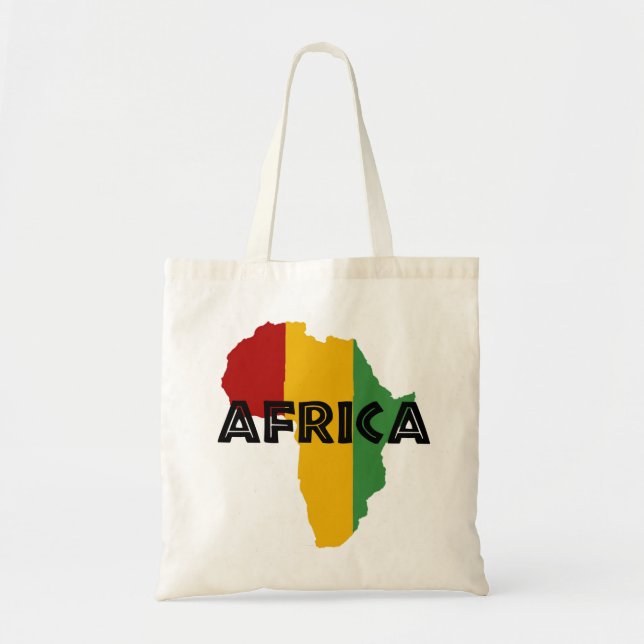 Africa Rasta Color Tygkasse (Framsidan)
