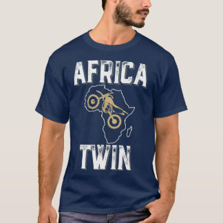 AFRICA TWIN trail riding rally motorcycle T Shirt