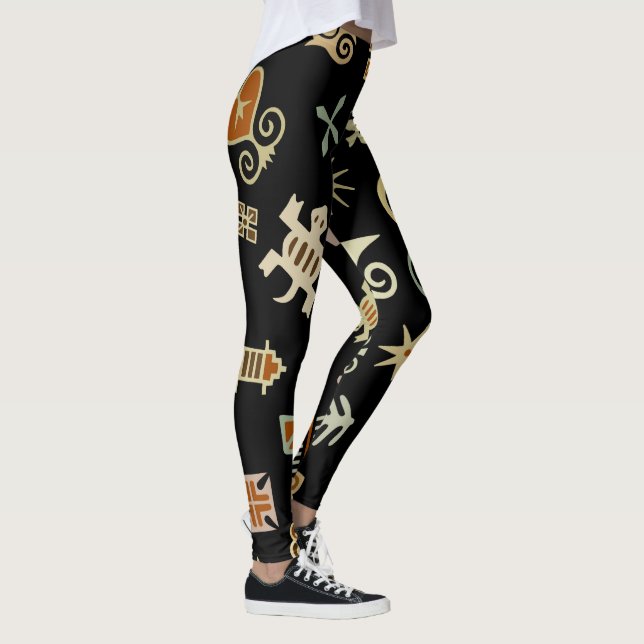 African Adinkra Leggings (Höger)