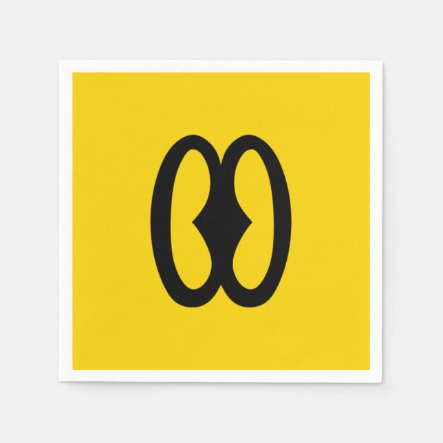 African Adinkra Pappersservett (Framsidan)