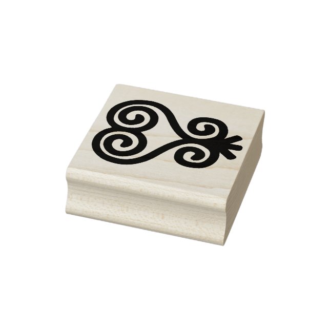 African Adinkra Sankofa Rubber Frimärke Stämpel (Stämpel)