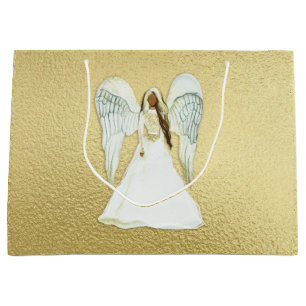 African American Angel Gift Bag