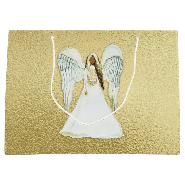African American Angel Gift Bag (Framsidan)